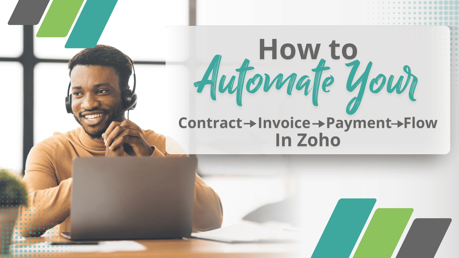 How to Automate Your Contract → Invoice → Payment Flow in Zoho